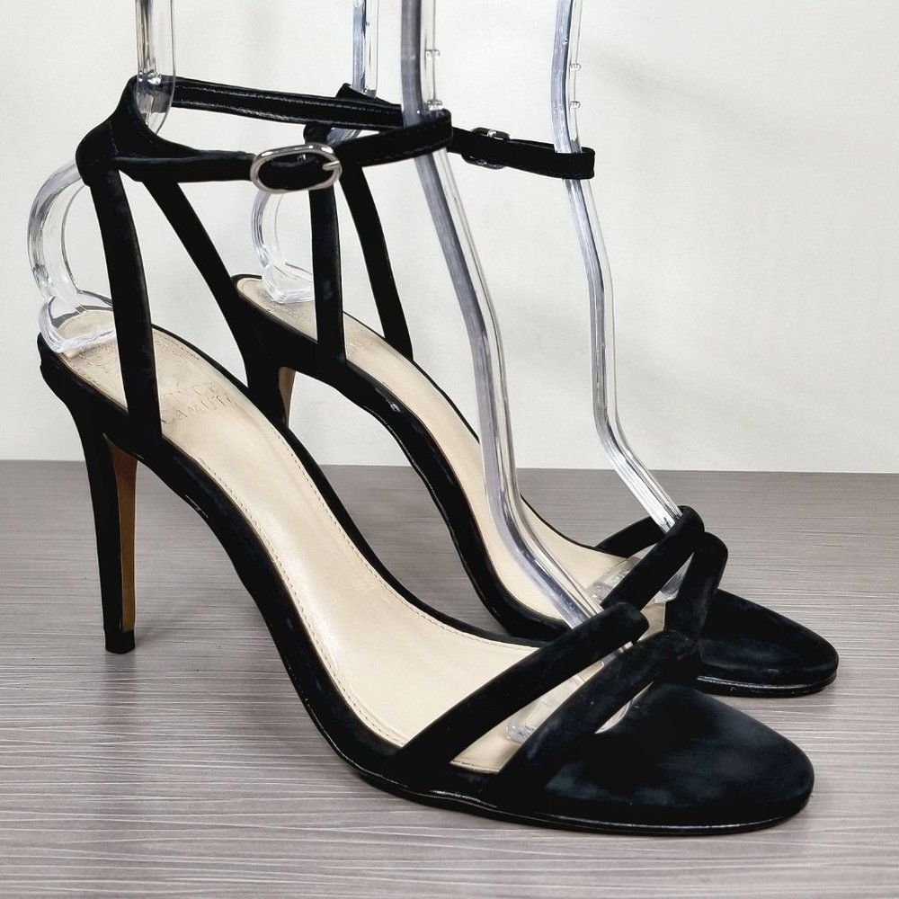 Vince Camuto Kareenat Sandal, Black Suede